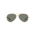 Ray Ban RB3675 RB3675 Gold Unisex Polarized Sunglasses