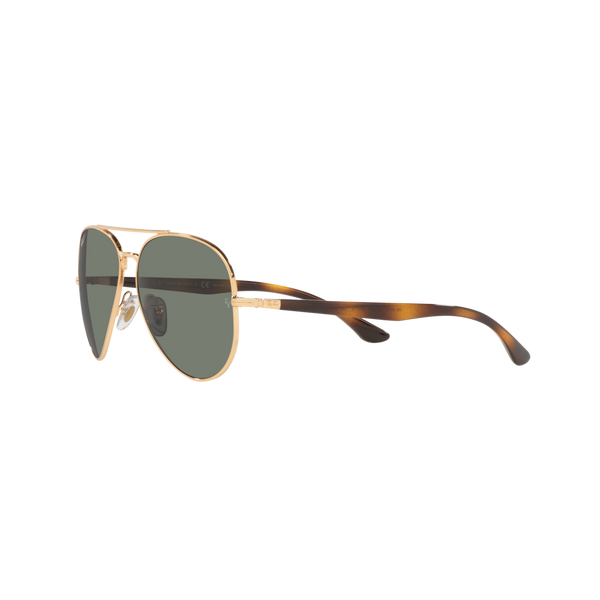 Ray Ban RB3675 RB3675 Gold Unisex Polarized Sunglasses