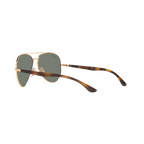 Ray Ban RB3675 RB3675 Gold Unisex Polarized Sunglasses