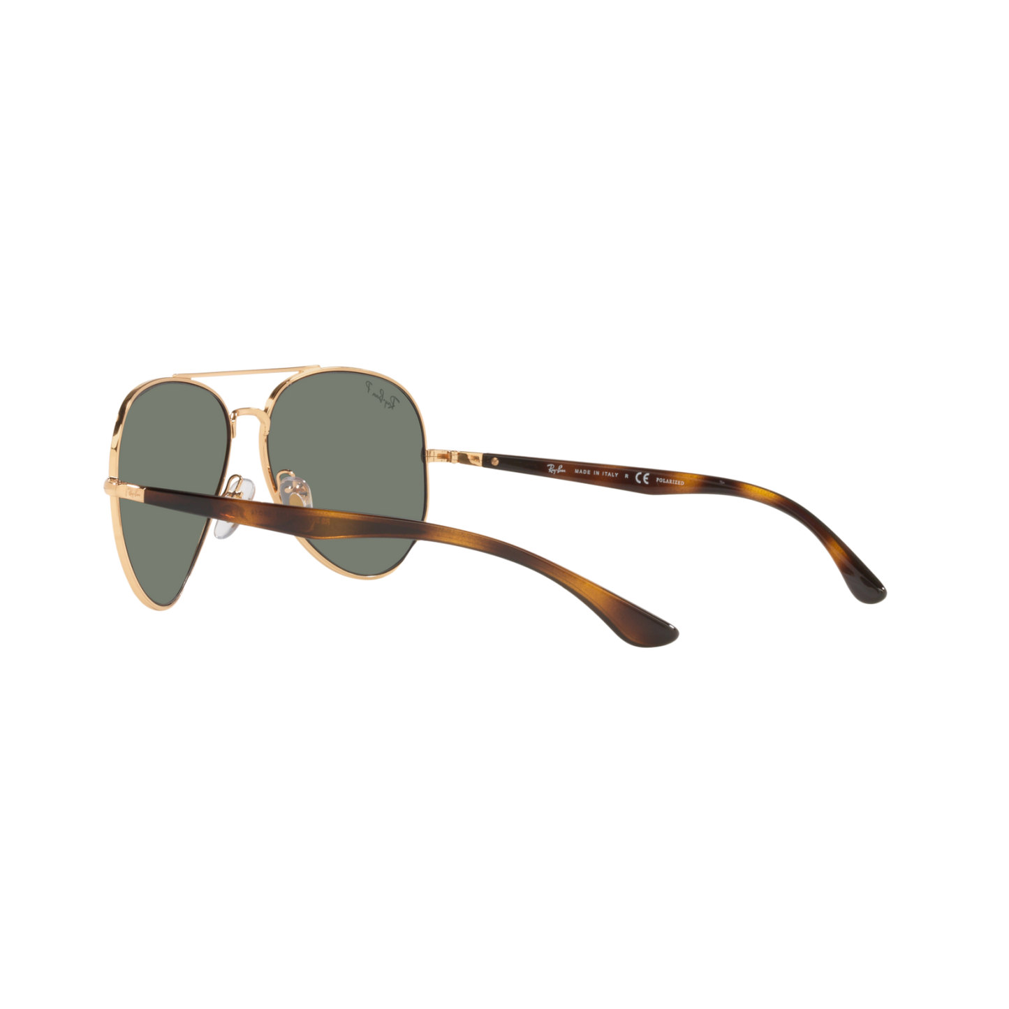Ray Ban RB3675 RB3675 Gold Unisex Polarized Sunglasses