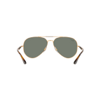 Ray Ban RB3675 RB3675 Gold Unisex Polarized Sunglasses