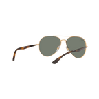 Ray Ban RB3675 RB3675 Gold Unisex Polarized Sunglasses