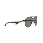 Ray Ban RB3675 RB3675 Black Unisex Polarized Sunglasses