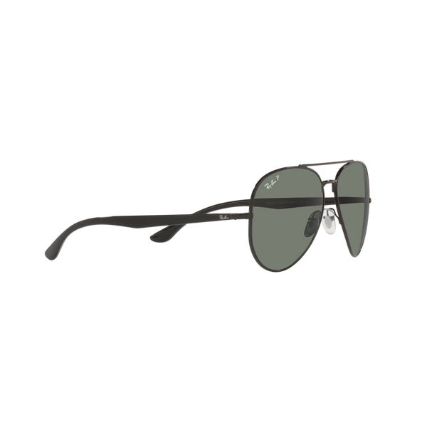 Ray Ban RB3675 RB3675 Black Unisex Polarized Sunglasses