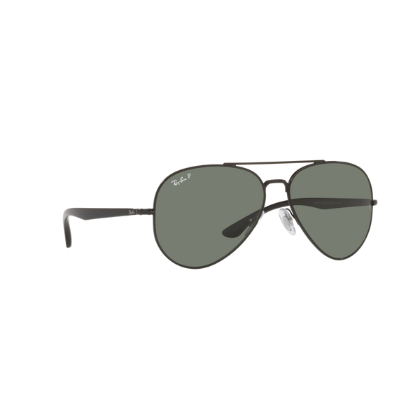 Ray Ban RB3675 RB3675 Black Unisex Polarized Sunglasses