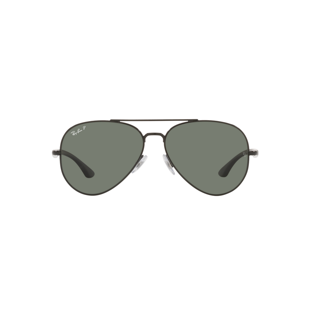 Ray Ban RB3675 RB3675 Black Unisex Polarized Sunglasses