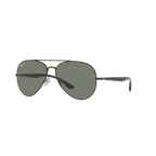 Ray Ban RB3675 RB3675 Black Unisex Polarized Sunglasses