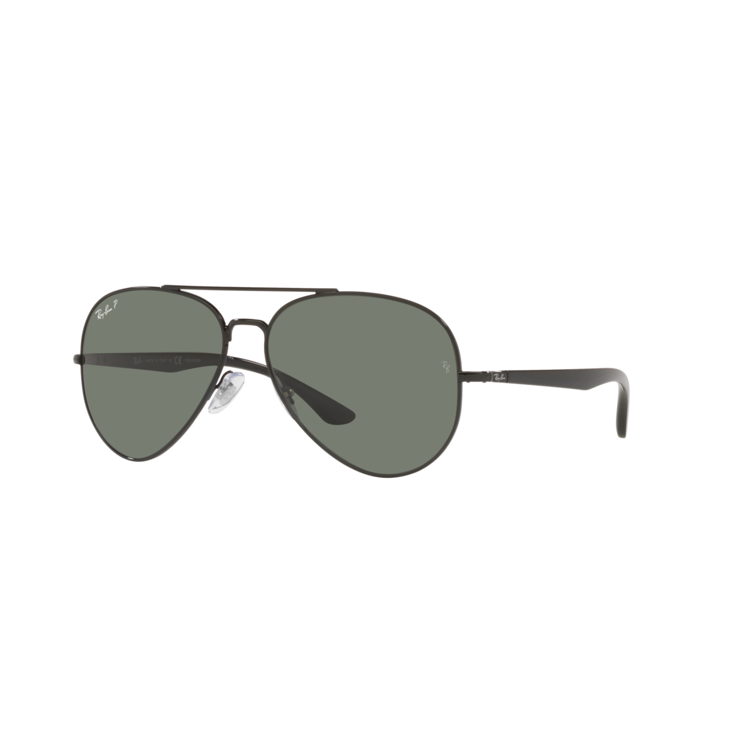 Ray Ban RB3675 RB3675 Black Unisex Polarized Sunglasses
