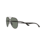 Ray Ban RB3675 RB3675 Black Unisex Polarized Sunglasses