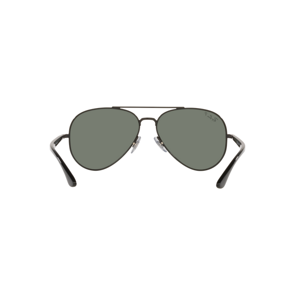 Ray Ban RB3675 RB3675 Black Unisex Polarized Sunglasses