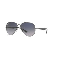 Ray Ban RB3675 RB3675 Grey Unisex Polarized Sunglasses