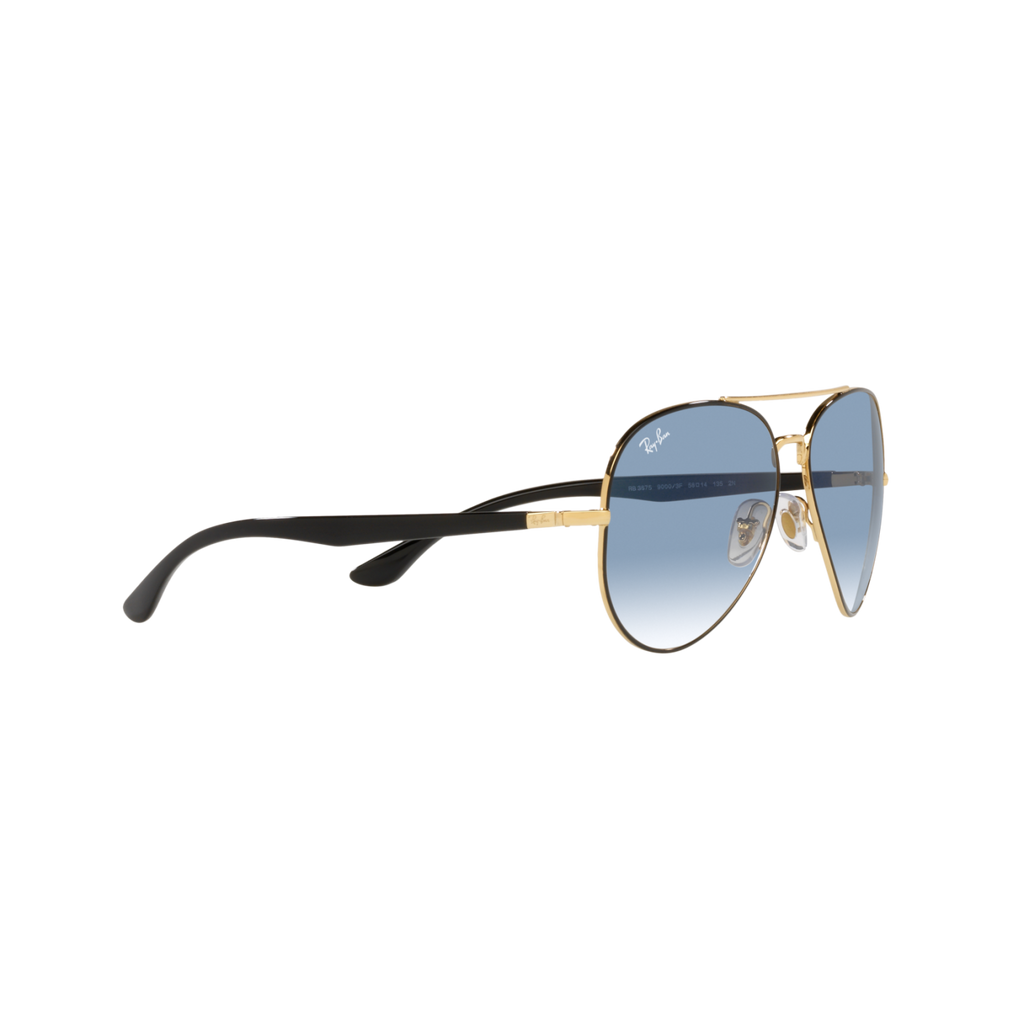 Ray Ban RB3675 RB3675 Black Unisex Sunglasses