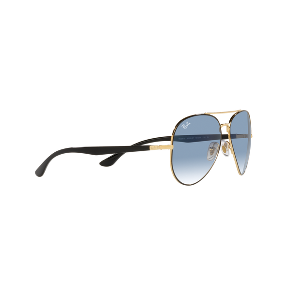Ray Ban RB3675 RB3675 Black Unisex Sunglasses