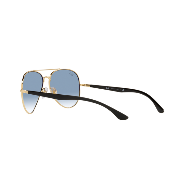 Ray Ban RB3675 RB3675 Black Unisex Sunglasses