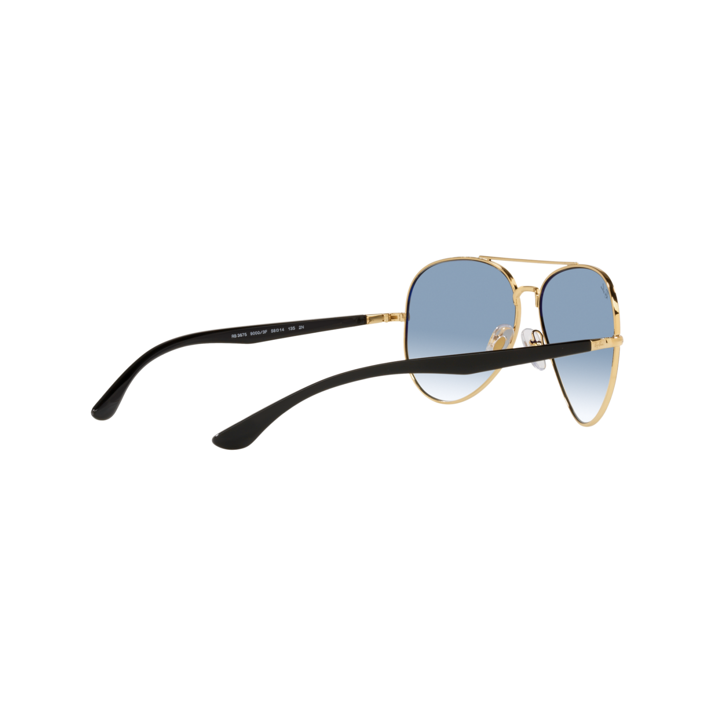 Ray Ban RB3675 RB3675 Black Unisex Sunglasses