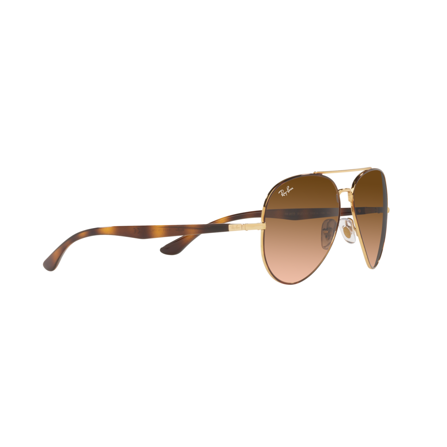 Ray Ban RB3675 RB3675 Gold Unisex Sunglasses