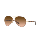 Ray Ban RB3675 RB3675 Gold Unisex Sunglasses
