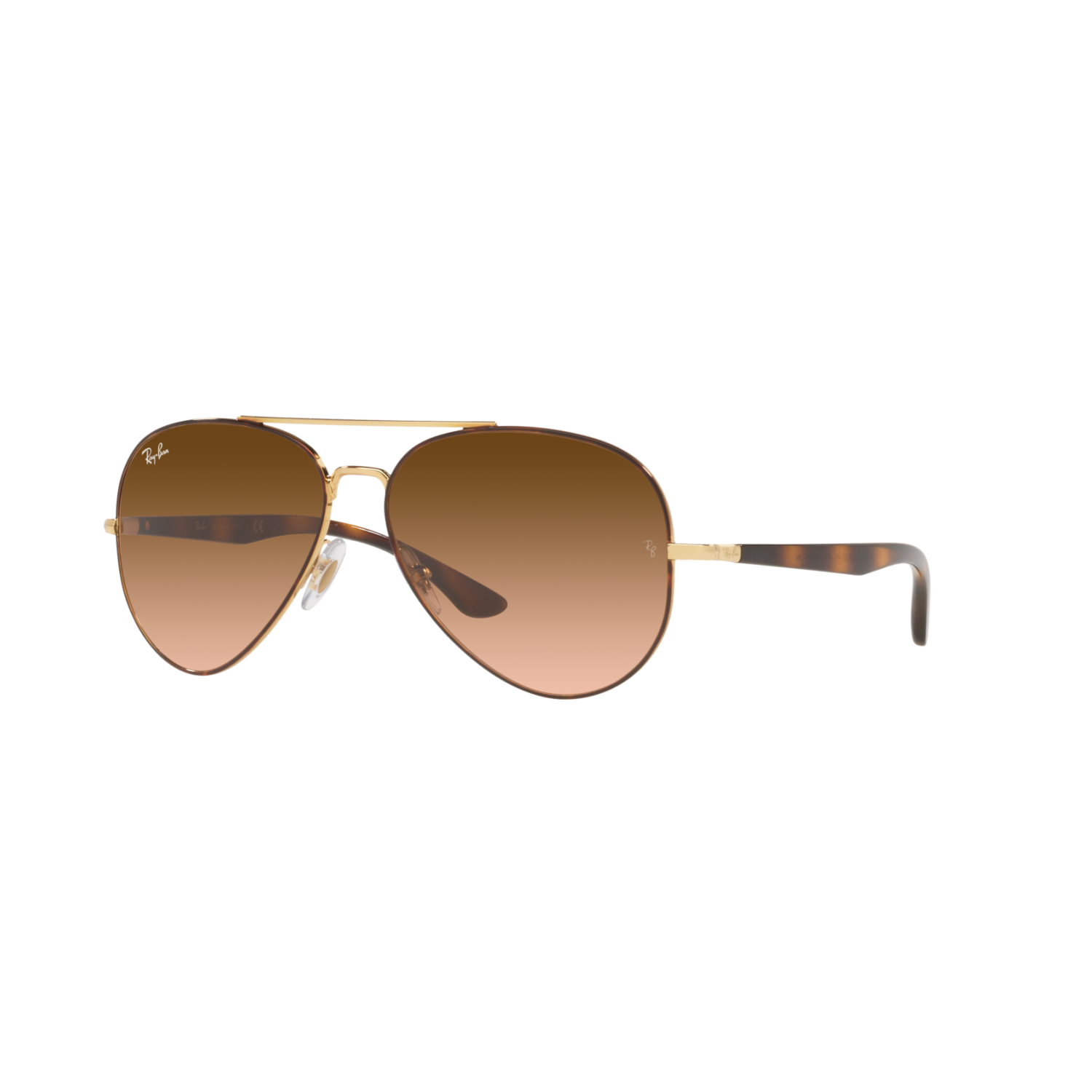 Ray Ban RB3675 RB3675 Gold Unisex Sunglasses