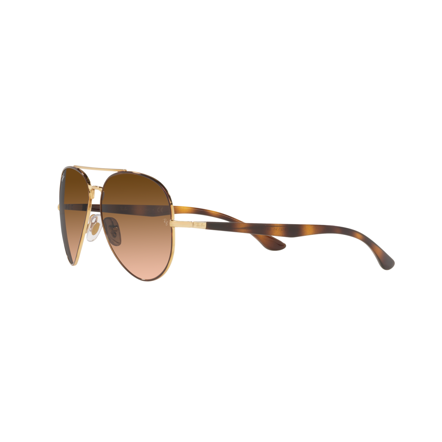 Ray Ban RB3675 RB3675 Gold Unisex Sunglasses