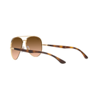 Ray Ban RB3675 RB3675 Gold Unisex Sunglasses