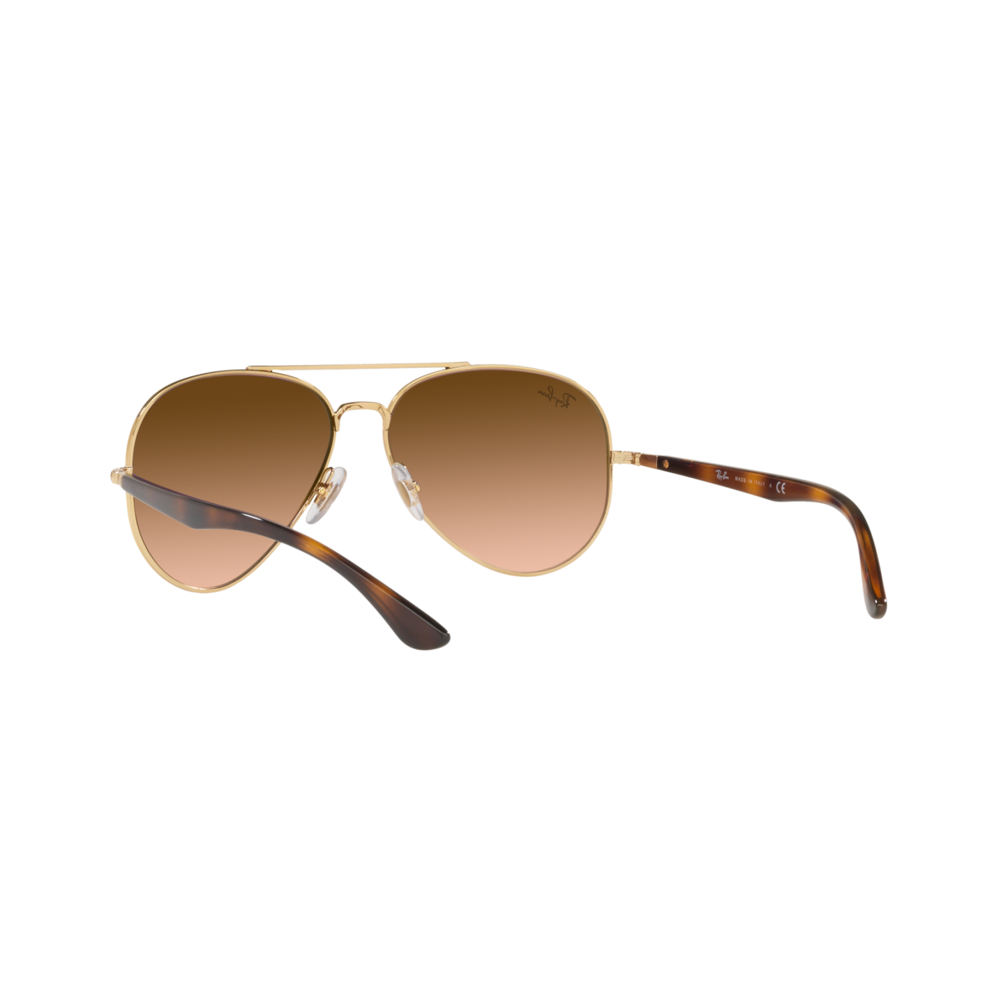 Ray Ban RB3675 RB3675 Gold Unisex Sunglasses