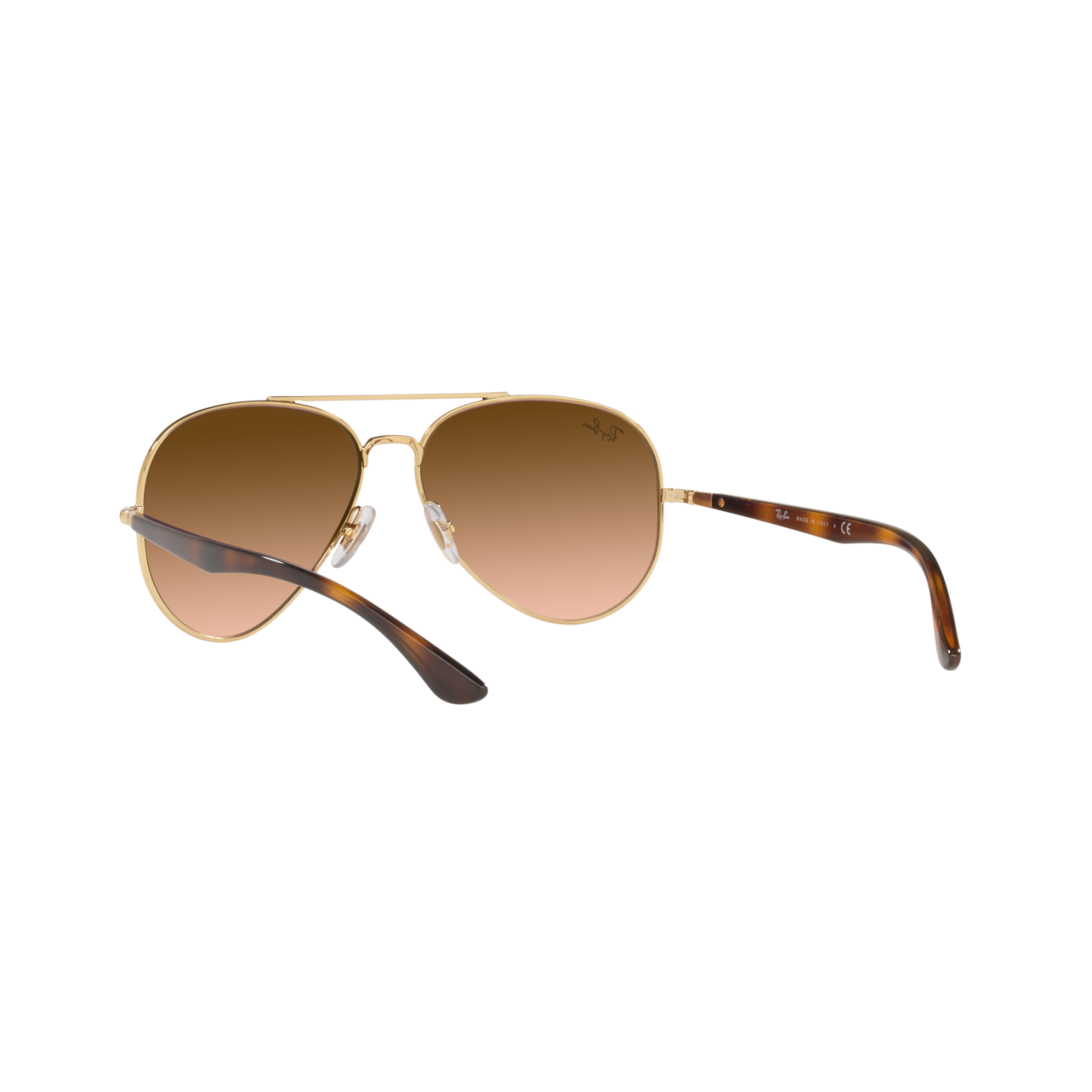 Ray Ban RB3675 RB3675 Gold Unisex Sunglasses