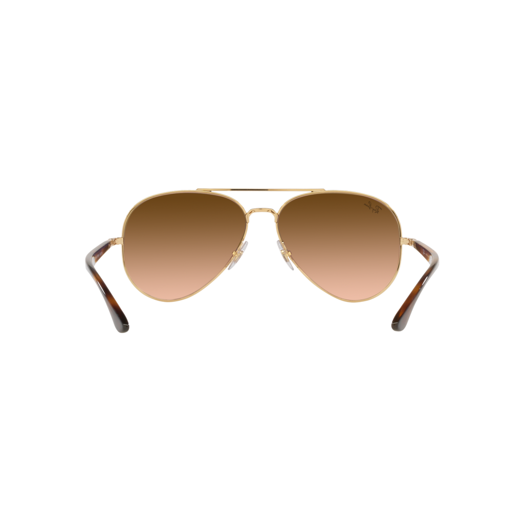 Ray Ban RB3675 RB3675 Gold Unisex Sunglasses
