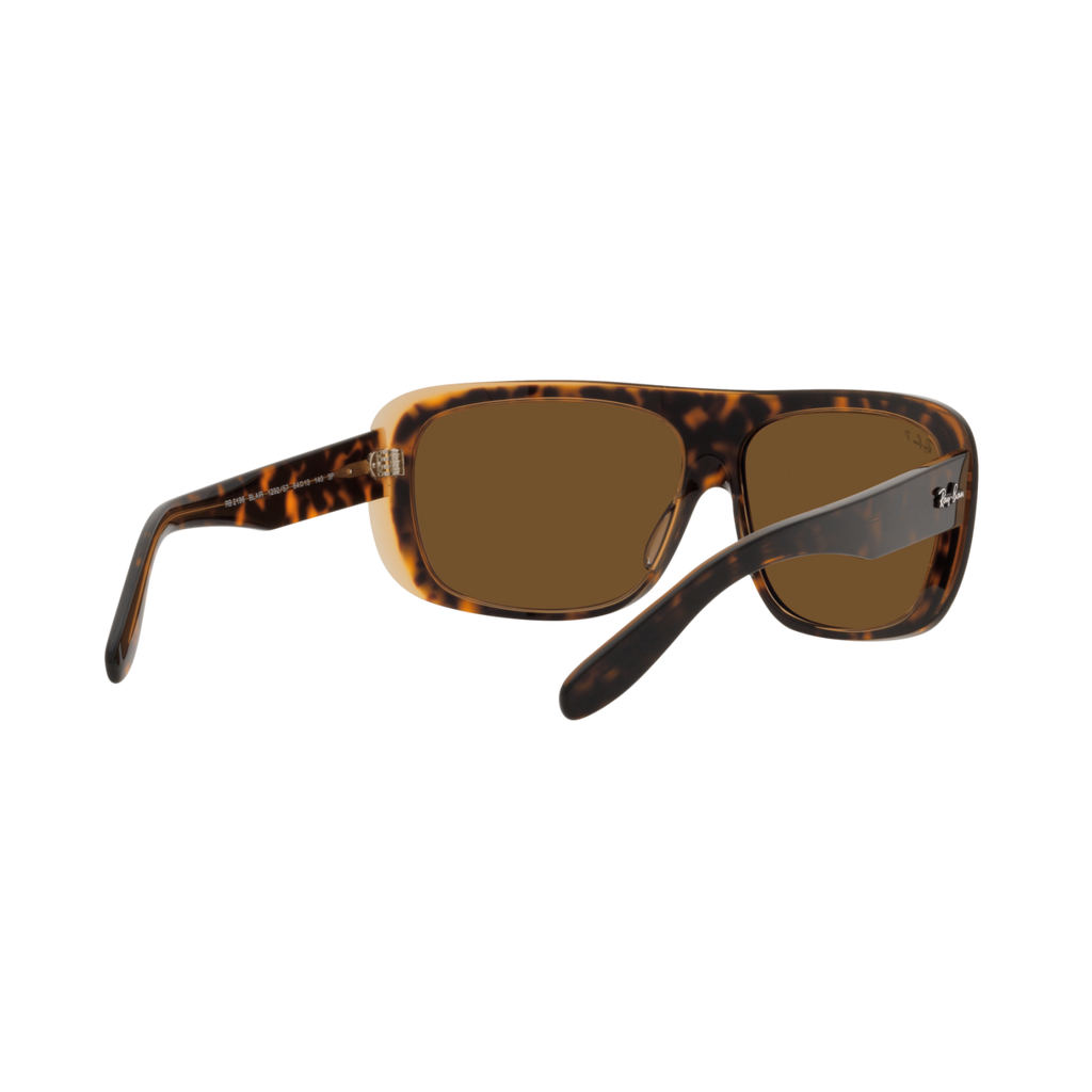 Ray Ban BLAIR RB2196 Havana Unisex Polarized Sunglasses