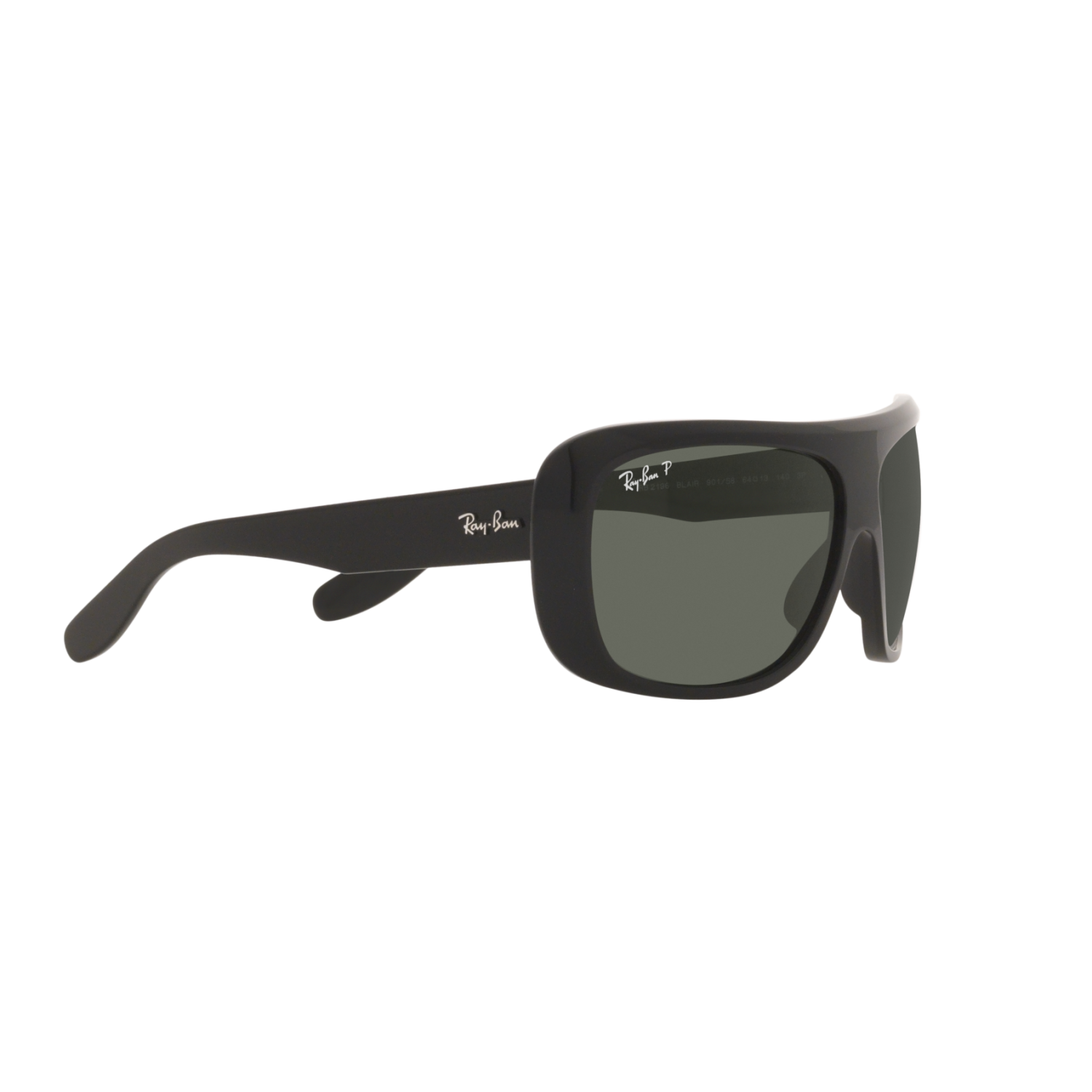 Ray Ban BLAIR RB2196 Black Unisex Polarized Sunglasses