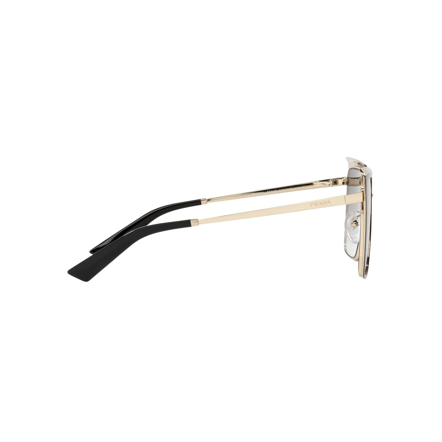 Prada PR 58WS PR 58WS Black Gold Women's Sunglasses