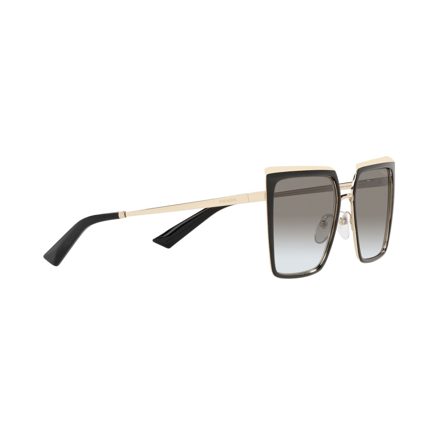 Prada PR 58WS PR 58WS Black Gold Women's Sunglasses
