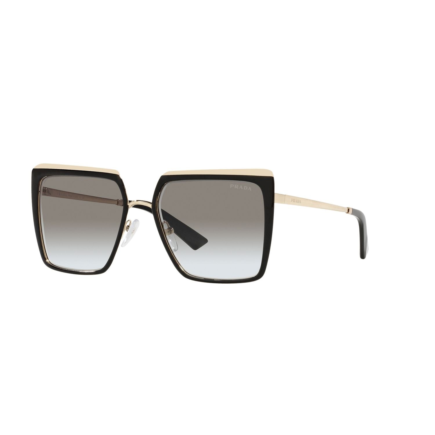 Prada PR 58WS PR 58WS Black Gold Women's Sunglasses