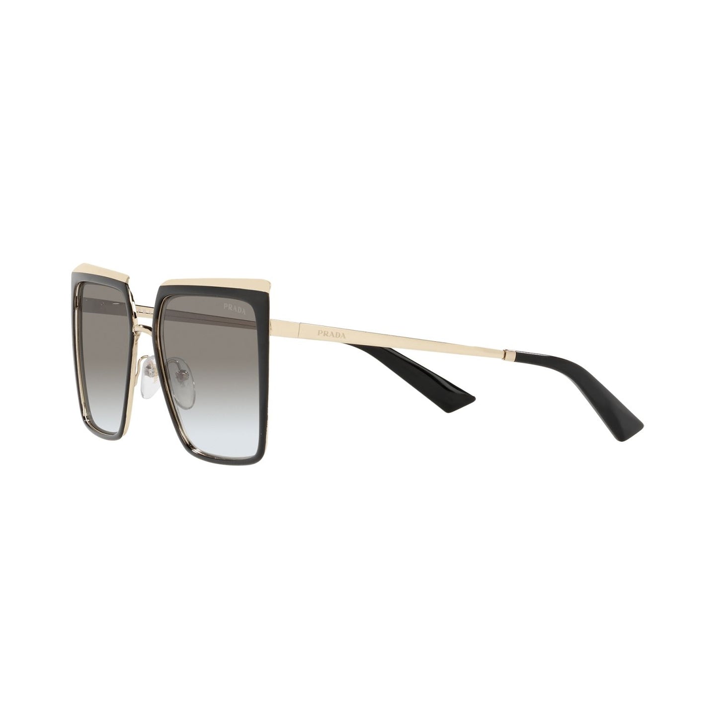 Prada PR 58WS PR 58WS Black Gold Women's Sunglasses