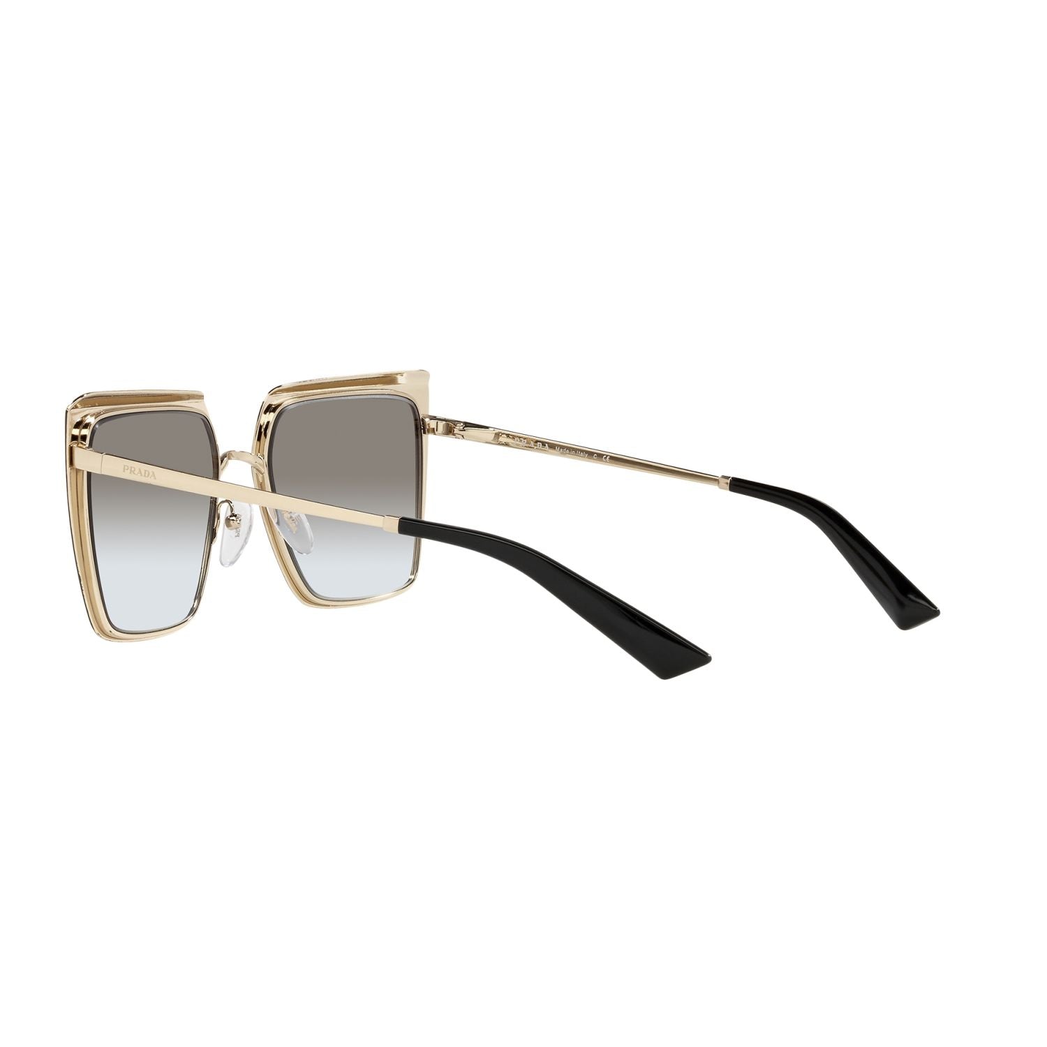 Prada PR 58WS PR 58WS Black Gold Women's Sunglasses