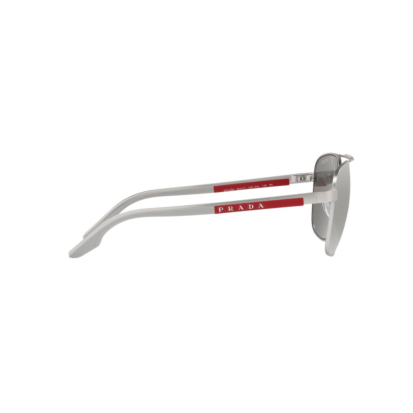 Prada Linea Rossa PS 53XS PS 53XS Silver Grey Men's Sunglasses