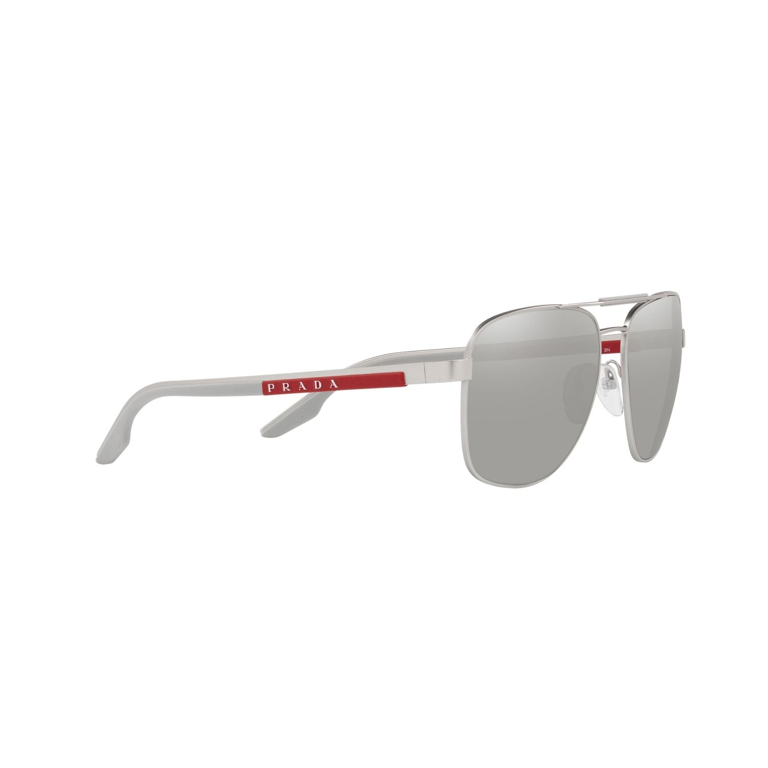 Prada Linea Rossa PS 53XS PS 53XS Silver Grey Men's Sunglasses