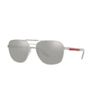 Prada Linea Rossa PS 53XS PS 53XS Silver Grey Men's Sunglasses