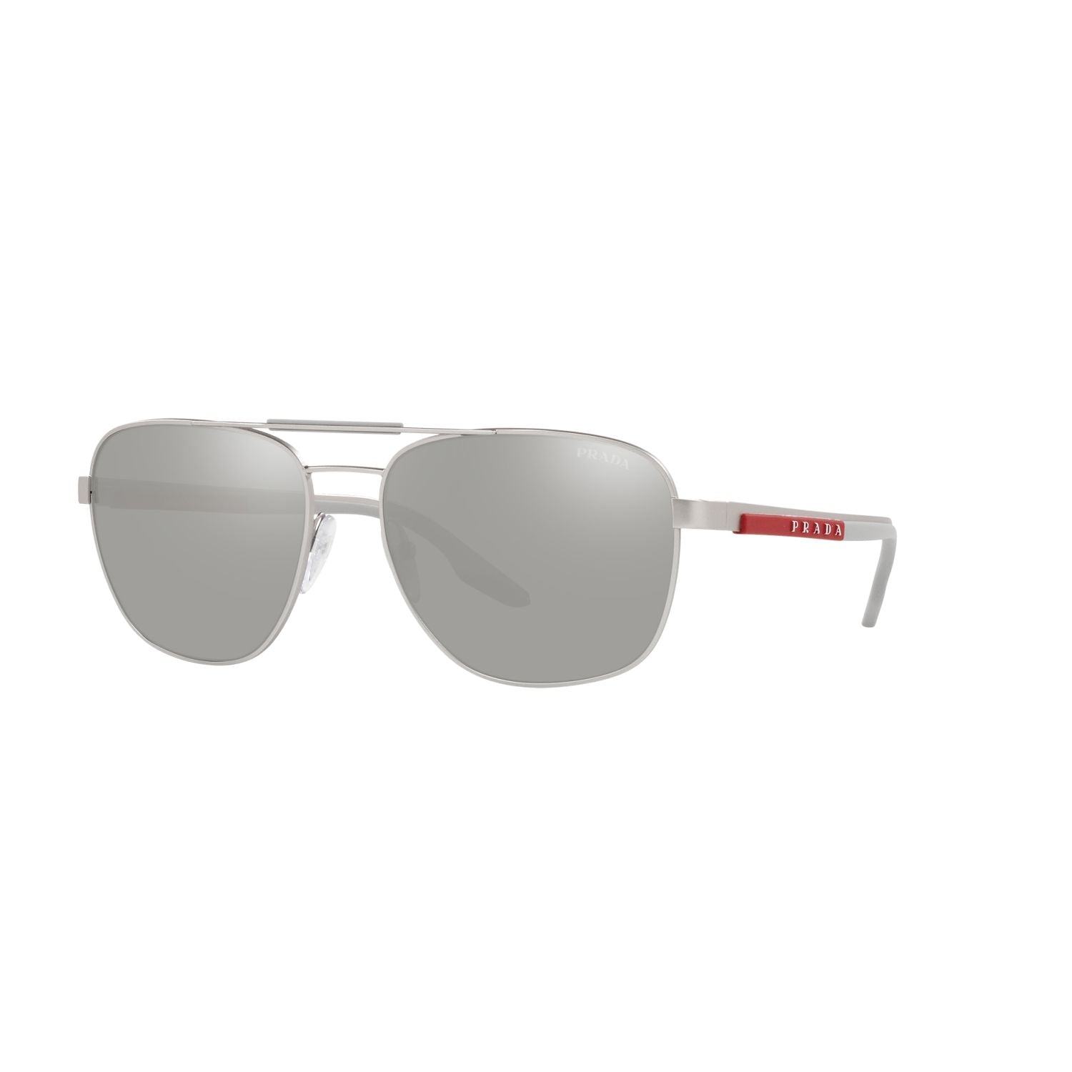Prada Linea Rossa PS 53XS PS 53XS Silver Grey Men's Sunglasses