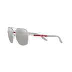 Prada Linea Rossa PS 53XS PS 53XS Silver Grey Men's Sunglasses