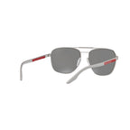 Prada Linea Rossa PS 53XS PS 53XS Silver Grey Men's Sunglasses