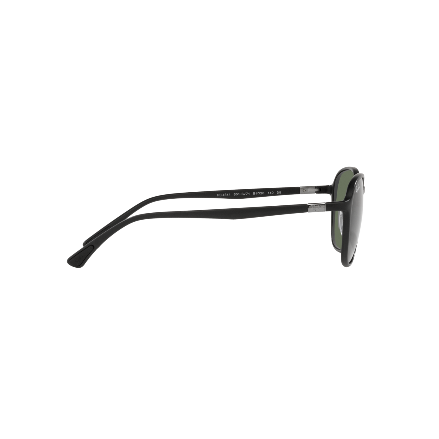 Ray Ban RB4341 RB4341 Black Unisex Sunglasses