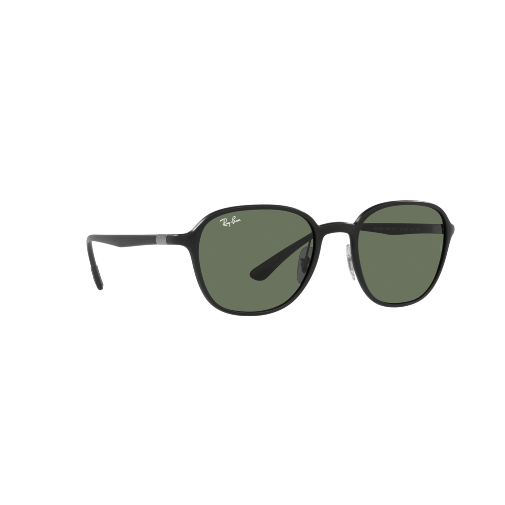 Ray Ban RB4341 RB4341 Black Unisex Sunglasses