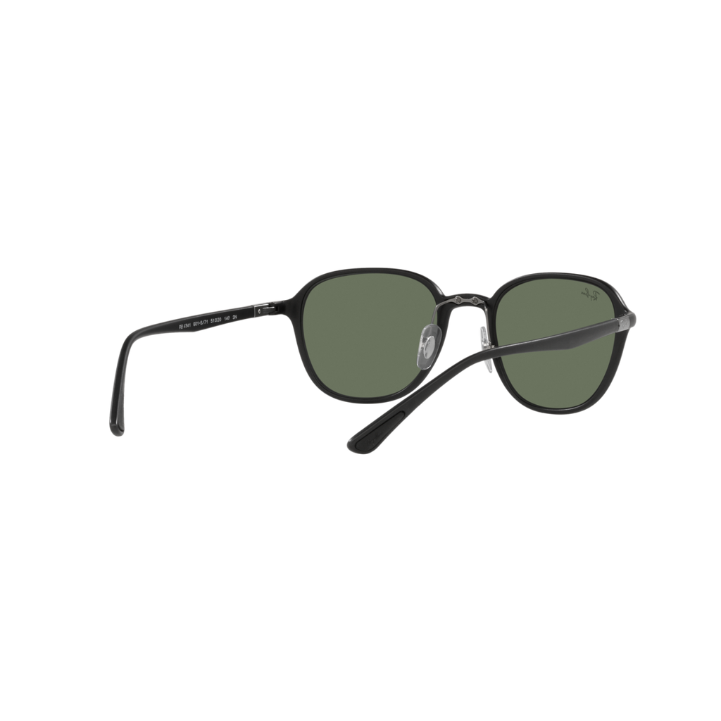Ray Ban RB4341 RB4341 Black Unisex Sunglasses