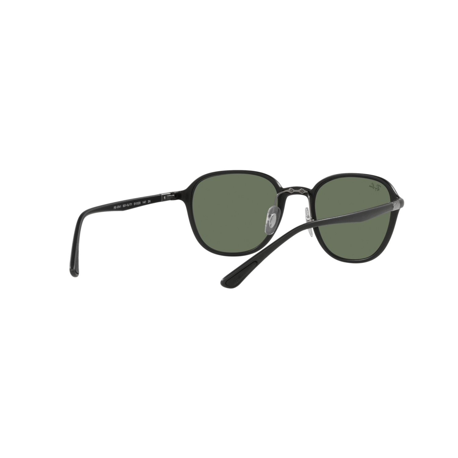 Ray Ban RB4341 RB4341 Black Unisex Sunglasses