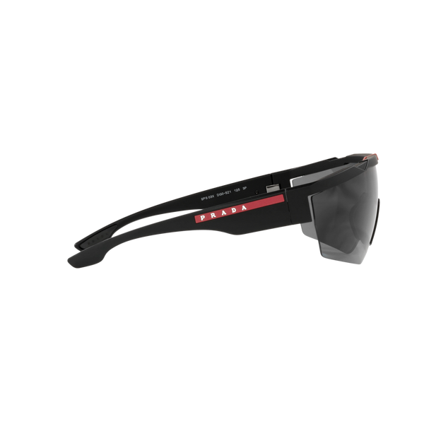 Prada Linea Rossa PS 03XSF PS 03XSF Black Men's Polarized Sunglasses