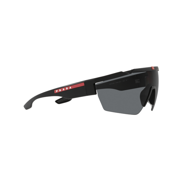 Prada Linea Rossa PS 03XSF PS 03XSF Black Men's Polarized Sunglasses