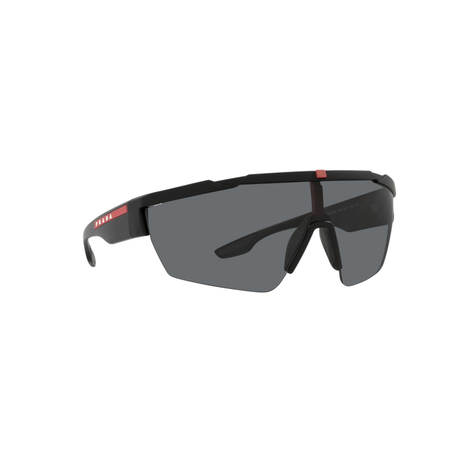 Prada Linea Rossa PS 03XSF PS 03XSF Black Men's Polarized Sunglasses