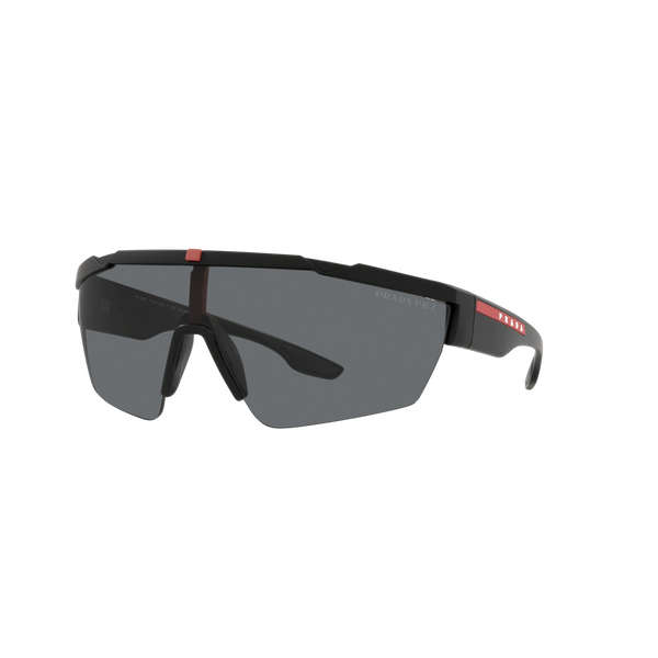Prada Linea Rossa PS 03XSF PS 03XSF Black Men's Polarized Sunglasses