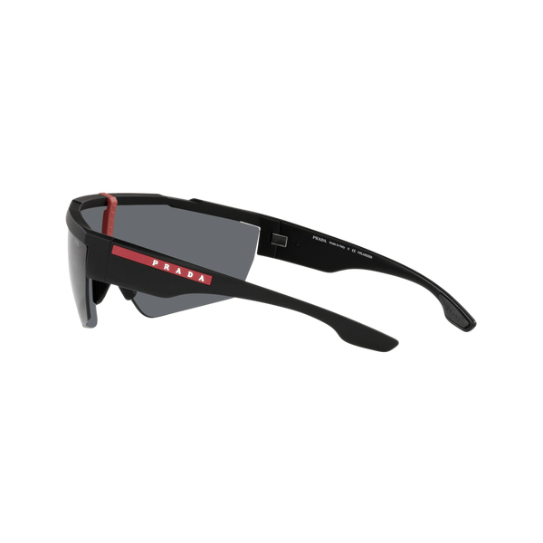 Prada Linea Rossa PS 03XSF PS 03XSF Black Men's Polarized Sunglasses