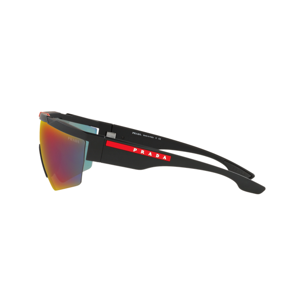 Prada Linea Rossa PS 03XSF PS 03XSF Black Men's Sunglasses